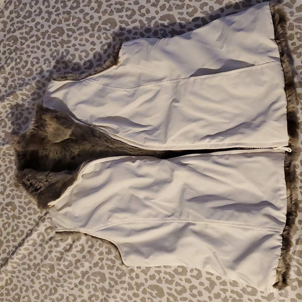 Kristen Blake Reversible Faux Fur Vest